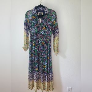 Maeve Floral Maxi Dress, Small